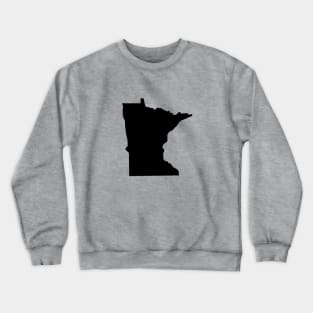 Minnesota Black Crewneck Sweatshirt